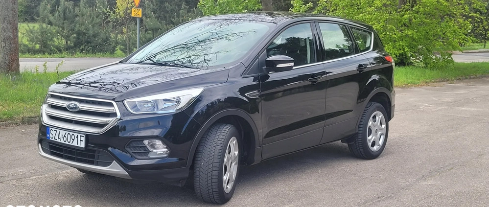 Ford Kuga cena 63500 przebieg: 91600, rok produkcji 2017 z Zawiercie małe 137